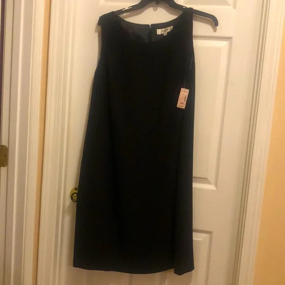 Black Tank Dress - Lined - Picture 1 of 3